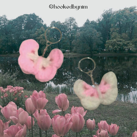 butterfly keychain